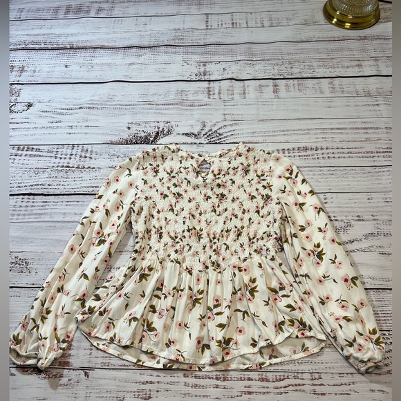 There Abouts girls 10/12 Medium floral boho top - Picture 4 of 5